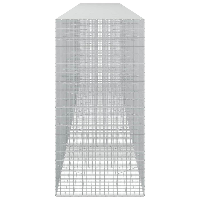 Gabion cu Sârmă de 5 mm și Plasă de 5x10 cm 750x100x200 cm WALTI