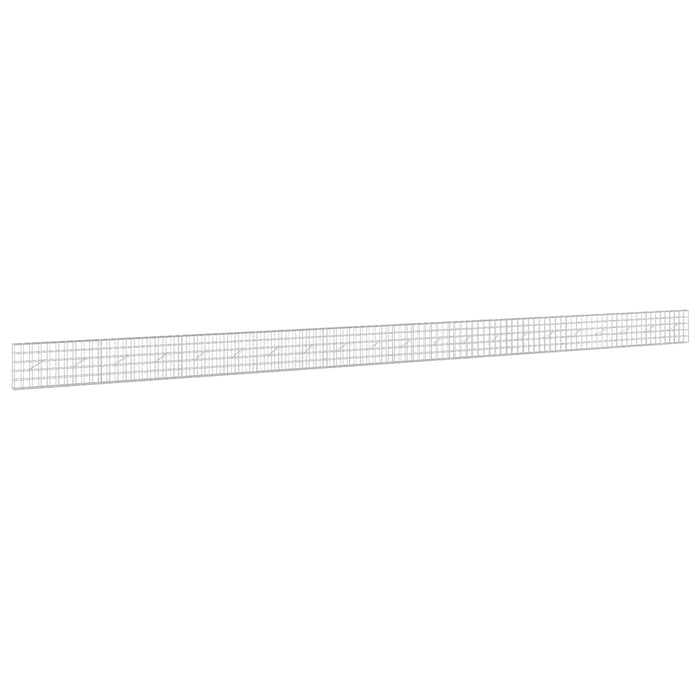 Gabion cu fir de 5 mm și plasă de 10x10 cm 1050x10x50 cm WALTI