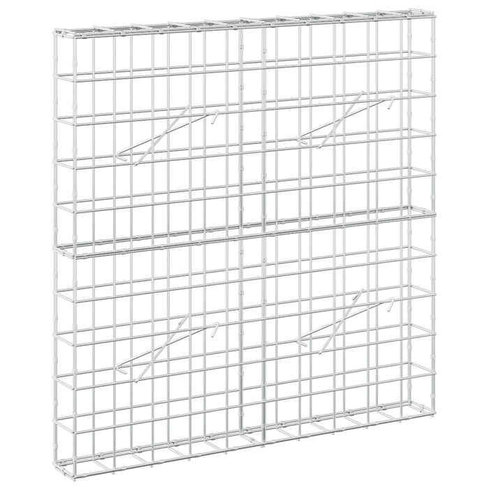 Gabion cu fir de 5 mm și plasă de 10x10 cm 100x10x100 cm - WALTI WALTI
