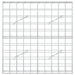 Gabion cu fir de 5 mm și plasă de 10x10 cm 100x10x100 cm - WALTI WALTI