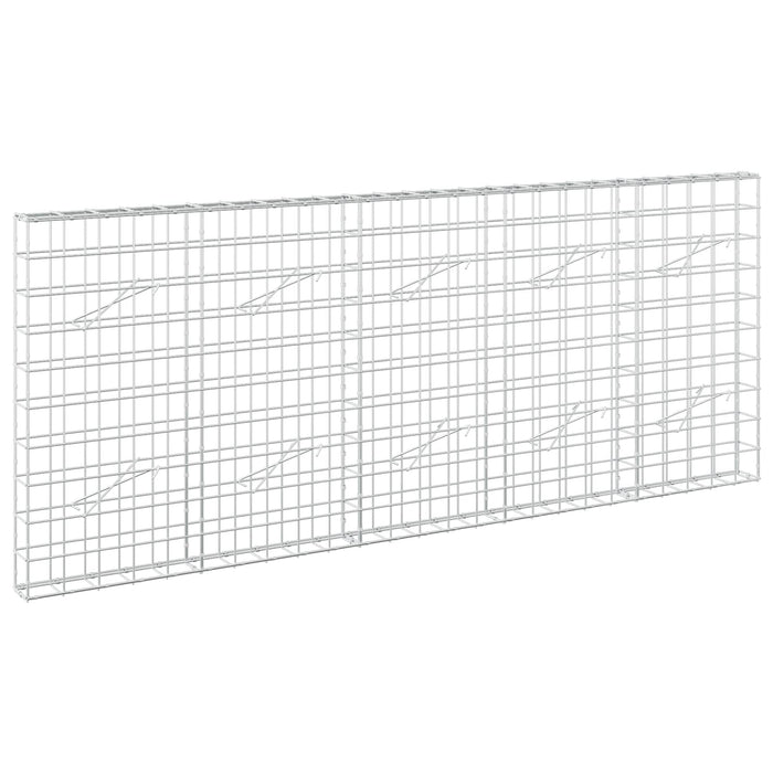 Gabion cu fir de 5 mm și plasă de 10x10 cm 250x10x100 cm WALTI