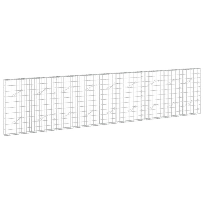 Gabion cu fir de 5 mm și plasă de 10x10 cm 450x10x100 cm WALTI