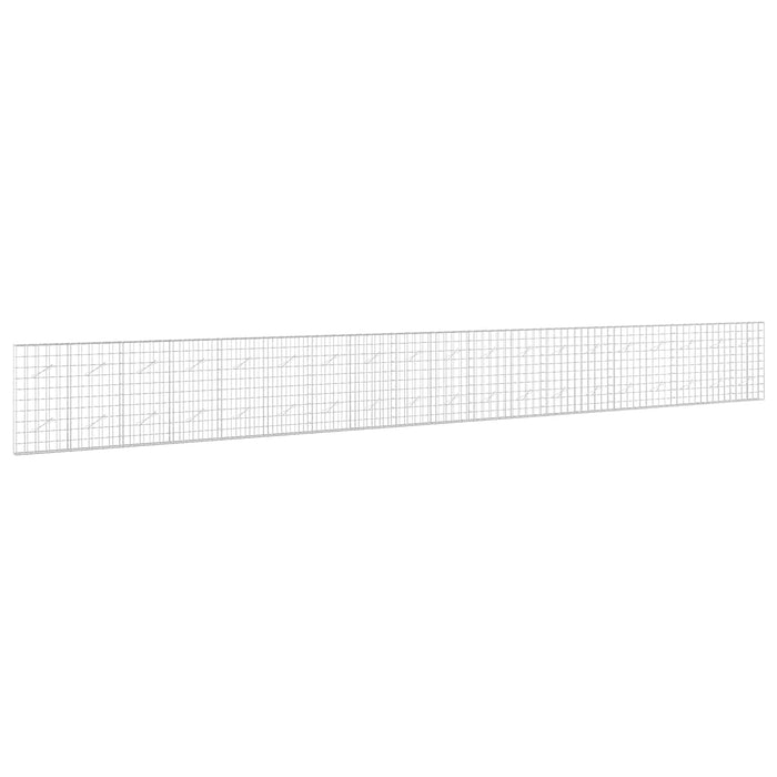 Gabion cu fir de 5 mm și plasă de 10x10 cm 950x10x100 cm WALTI