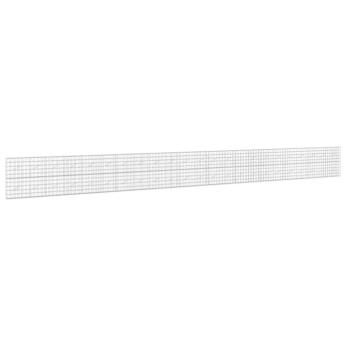 Gabion cu fir de 5 mm și plasă de 10x10 cm 1150x10x100 cm WALTI