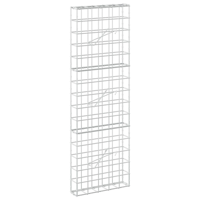 Gabion cu fir de 5 mm și plasă de 10x10 cm 50x10x150 cm WALTI