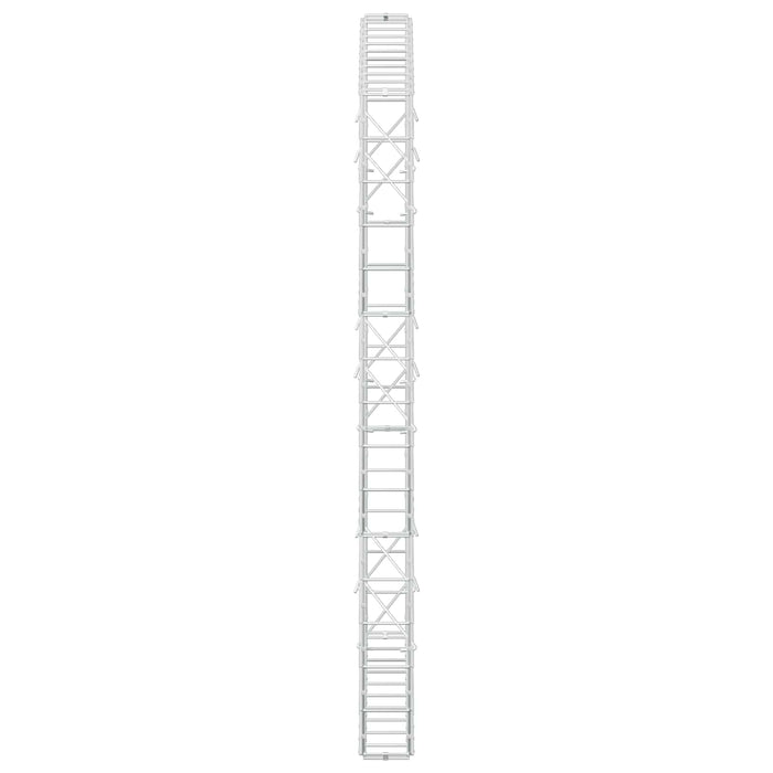 Gabion cu fir de 5 mm și plasă de 10x10 cm 100x10x150 cm WALTI