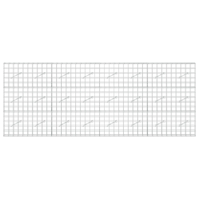 Gabion cu fir de 5 mm și plasă de 10x10 cm 400x10x150 cm WALTI