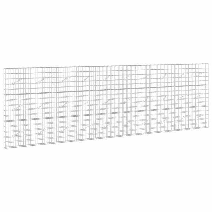 Gabion cu fir de 5 mm și plasă de 10x10 cm 500x10x150 cm WALTI