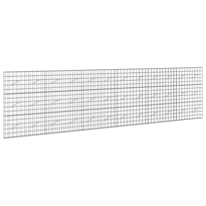 Gabion cu fir de 5 mm și plasă de 10x10 cm 600x10x150 cm WALTI