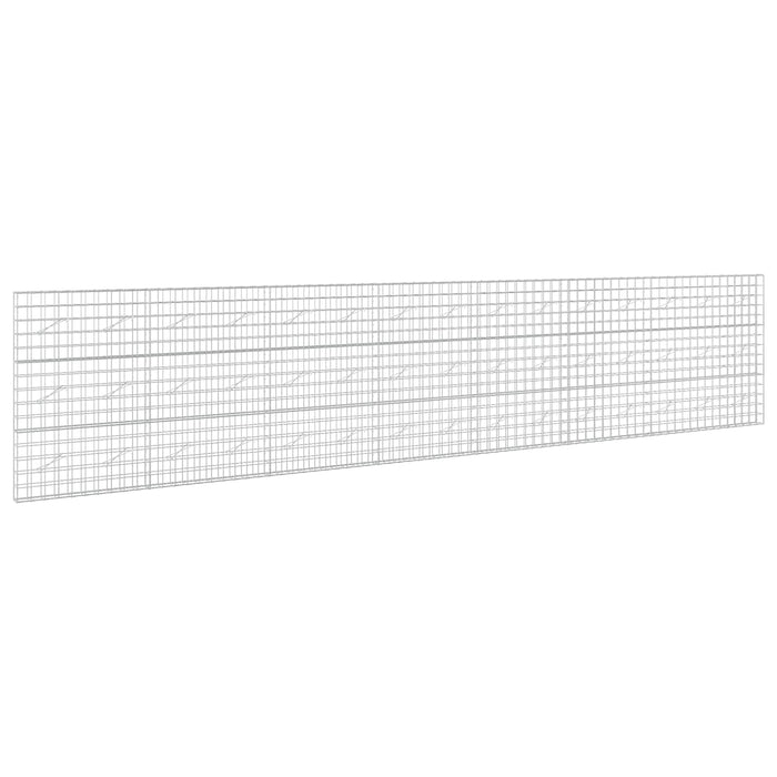 Gabion cu fir de 5 mm și plasă de 10x10 cm 750x10x150 cm WALTI