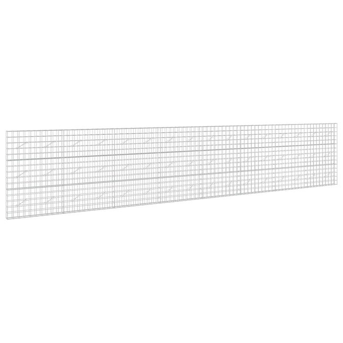 Gabion cu fir de 5 mm și plasă de 10x10 cm 800x10x150 cm WALTI