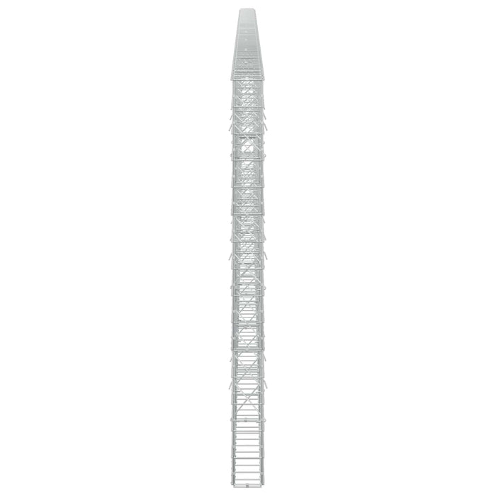 Gabion cu fir de 5 mm și plasă de 10x10 cm 850x10x150 cm WALTI