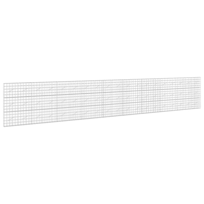 Gabion cu fir de 5 mm și plasă de 10x10 cm 950x10x150 cm WALTI