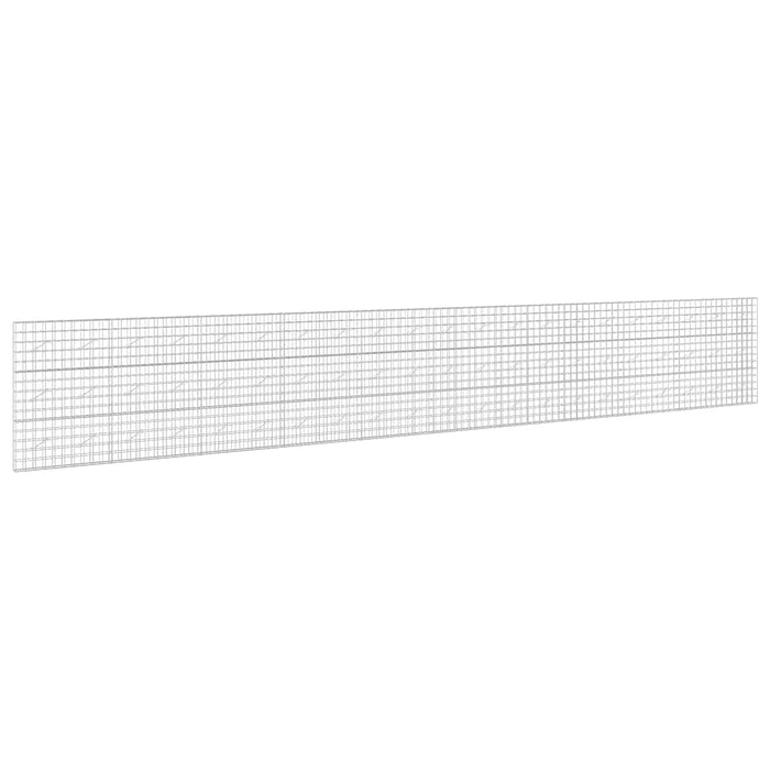 Gabion cu fir de 5 mm și plasă de 10x10 cm 1050x10x150 cm WALTI