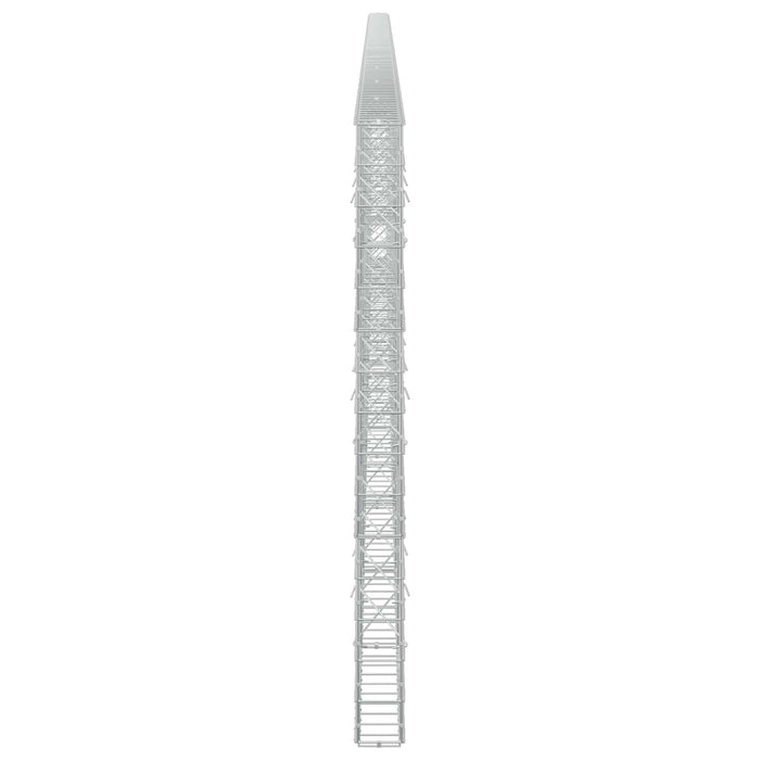 Gabion cu fir de 5 mm și plasă de 10x10 cm 1100x10x150 cm WALTI