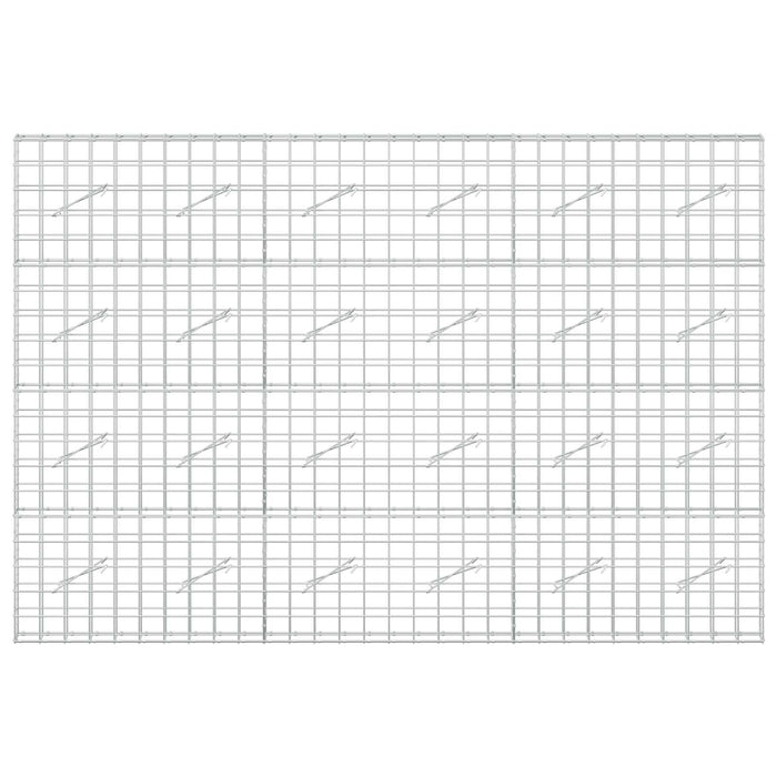 Gabion cu fir de 5 mm și plasă de 10x10 cm 300x10x200 cm WALTI