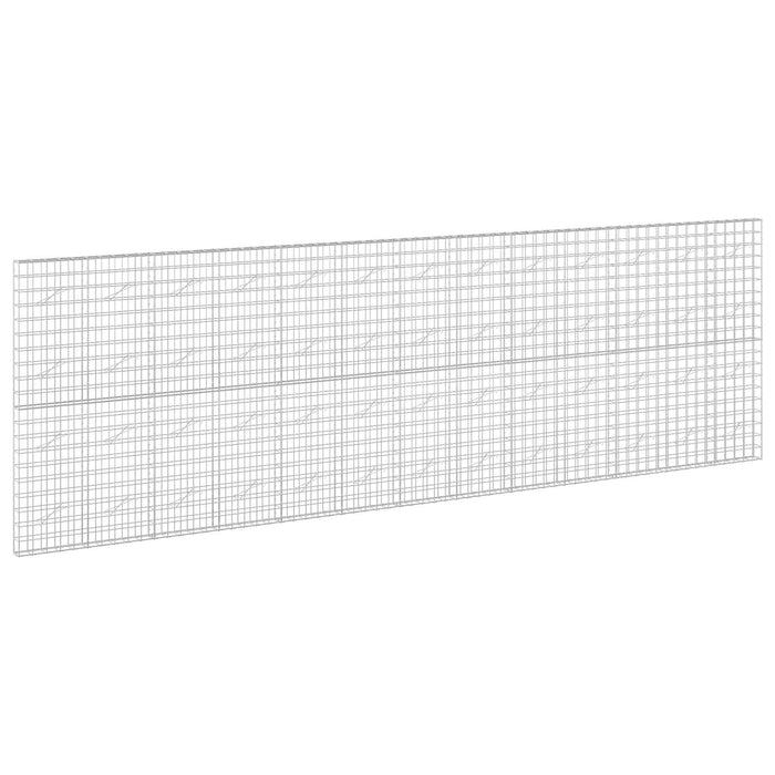 Gabion cu fir de 5 mm și plasă de 10x10 cm 650x10x200 cm WALTI