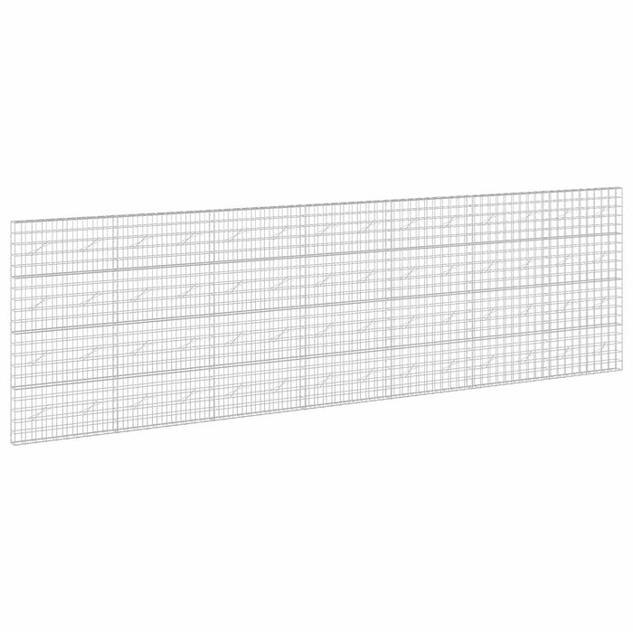 Gabion cu fir de 5 mm și plasă de 10x10 cm 700x10x200 cm WALTI