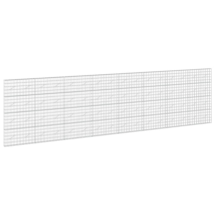 Gabion cu fir de 5 mm și plasă de 10x10 cm 800x10x200 cm WALTI