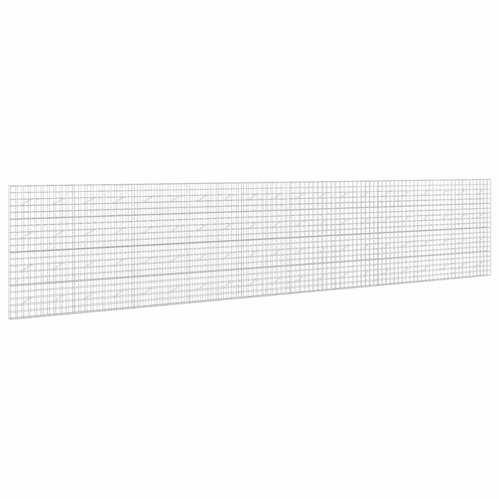 Gabion cu fir de 5 mm și plasă de 10x10 cm 1000x10x200 cm WALTI