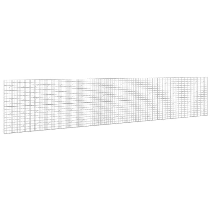 Gabion cu fir de 5 mm și plasă de 10x10 cm 1050x10x200 cm WALTI