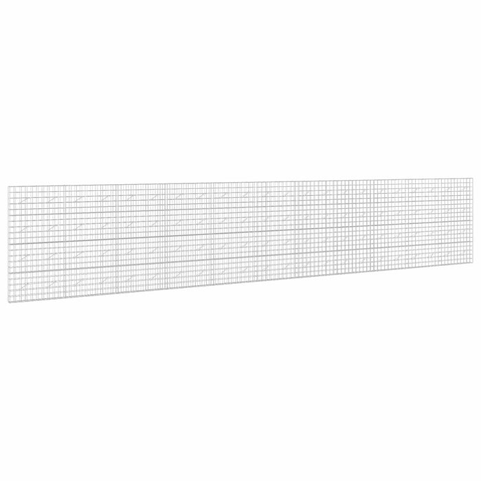 Gabion cu fir de 5 mm și plasă de 10x10 cm 1100x10x200 cm WALTI