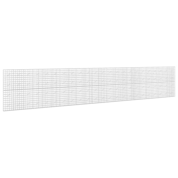Gabion cu fir de 5 mm și plasă de 10x10 cm 1150x10x200 cm WALTI