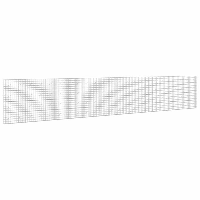 Gabion cu fir de 5 mm și plasă de 10x10 cm 1200x10x200 cm WALTI