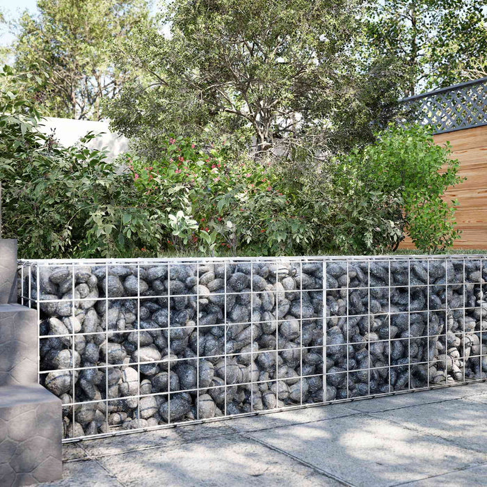 Gabion cu fir de 5 mm și plasă de 10x10 cm 50x20x50 cm WALTI
