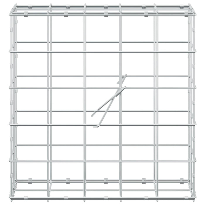 Gabion cu fir de 5 mm și plasă de 10x10 cm 50x20x50 cm WALTI
