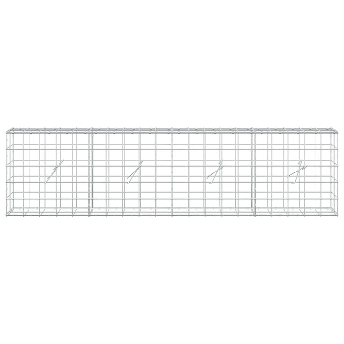 Gabion cu fir de 5 mm și plasă de 10x10 cm 200x20x50 cm WALTI