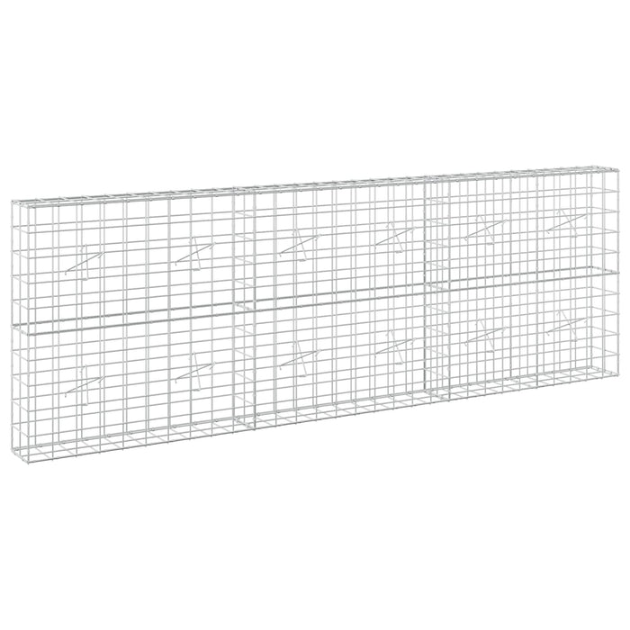 Gabion cu fir de 5 mm și plasă de 10x10 cm 300x20x100 cm WALTI