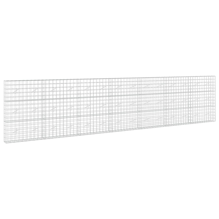 Gabion cu fir de 5 mm și plasă de 10x10 cm 700x20x150 cm WALTI