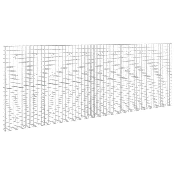 Gabion cu fir de 5 mm și plasă de 10x10 cm 550x20x200 cm WALTI