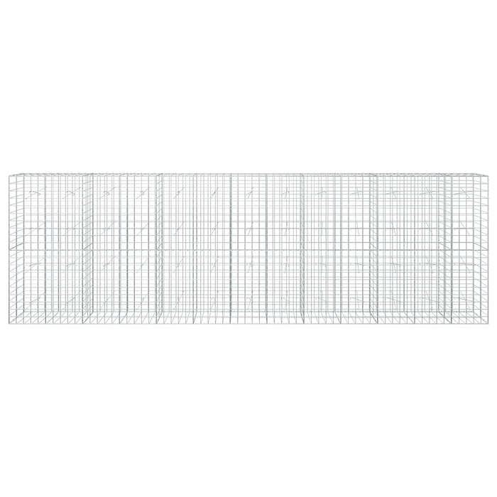 Gabion cu fir de 5 mm și plasă de 10x10 cm 650x20x200 cm WALTI