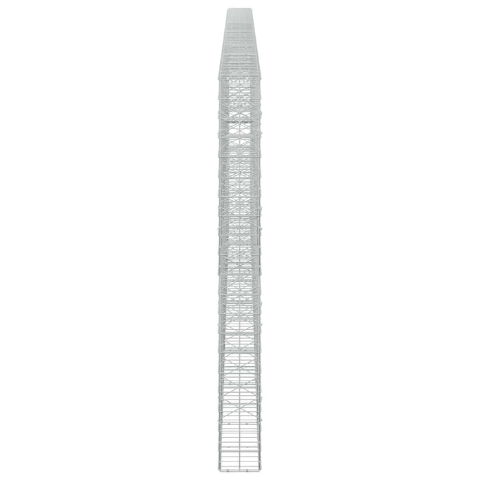 Gabion cu fir de 5 mm și plasă de 10x10 cm 850x20x200 cm WALTI