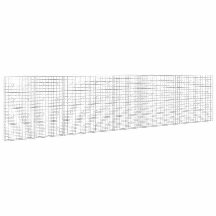 Gabion cu fir de 5 mm și plasă de 10x10 cm 900x20x200 cm WALTI