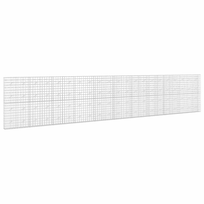 Gabion cu fir de 5 mm și plasă de 10x10 cm 1050x20x200 cm WALTI