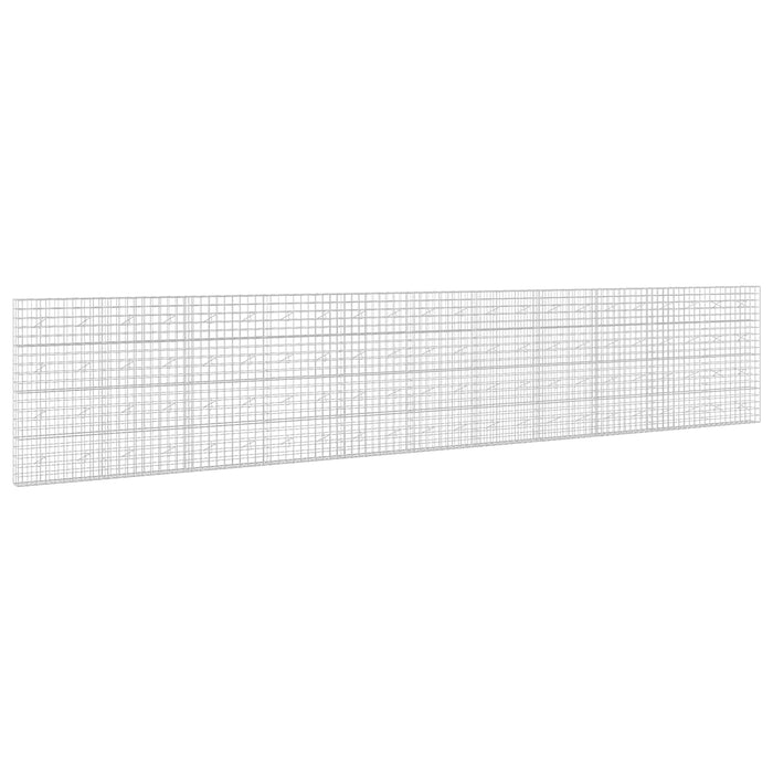 Gabion cu fir de 5 mm și plasă de 10x10 cm 1100x20x200 cm WALTI