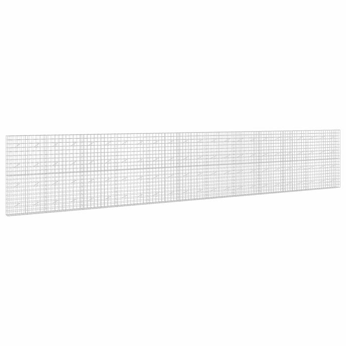 Gabion cu fir de 5 mm și plasă de 10x10 cm 1150x20x200 cm WALTI