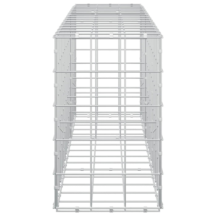 Gabion cu fir de 5 mm și plasă de 10x10 cm 150x30x50 cm WALTI