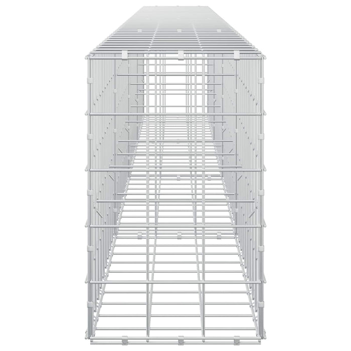 Gabion cu fir de 5 mm și plasă de 10x10 cm 400x30x50 cm WALTI