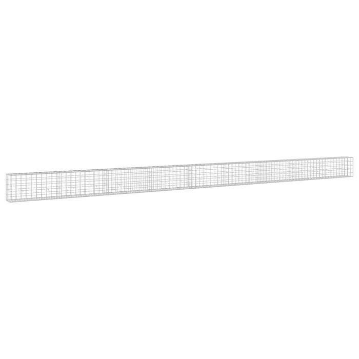 Gabion cu fir de 5 mm și plasă de 10x10 cm 900x30x50 cm WALTI