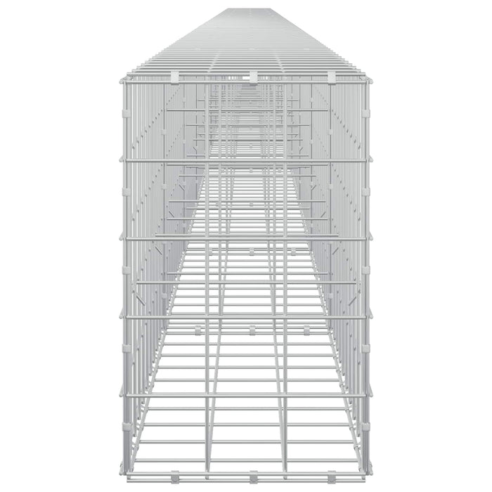 Gabion cu fir de 5 mm și plasă de 10x10 cm 1050x30x50 cm WALTI