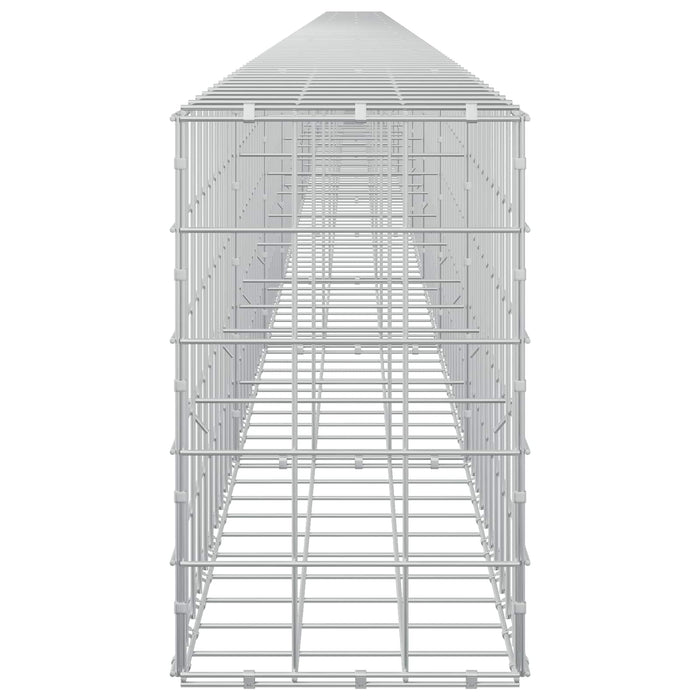 Gabion cu fir de 5 mm și plasă de 10x10 cm 1100x30x50 cm WALTI
