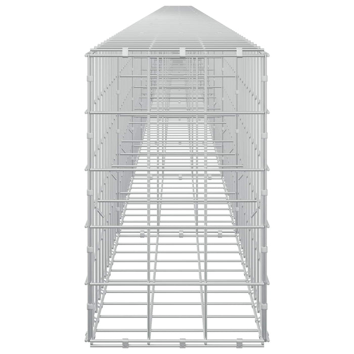 Gabion cu fir de 5 mm și plasă de 10x10 cm 1150x30x50 cm WALTI