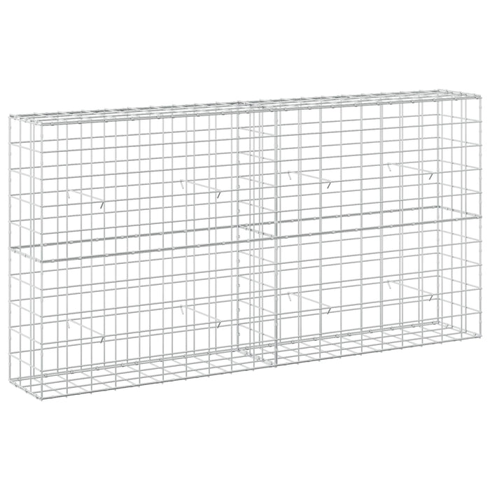Gabion cu fir de 5 mm și plasă de 10x10 cm 200x30x100 cm WALTI