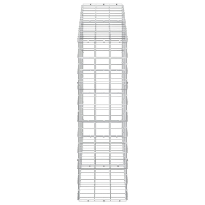 Gabion cu fir de 5 mm și plasă de 10x10 cm 200x30x100 cm WALTI