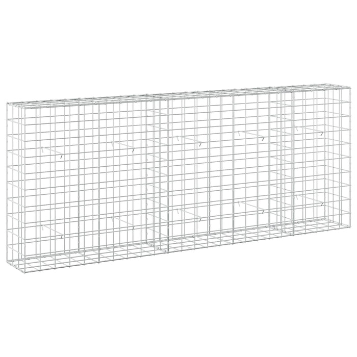 Gabion cu fir de 5 mm și plasă de 10x10 cm 250x30x100 cm WALTI