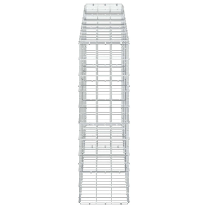 Gabion cu fir de 5 mm și plasă de 10x10 cm 300x30x100 cm WALTI